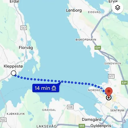 Sentrumsnaer Bolig Holiday home Lii